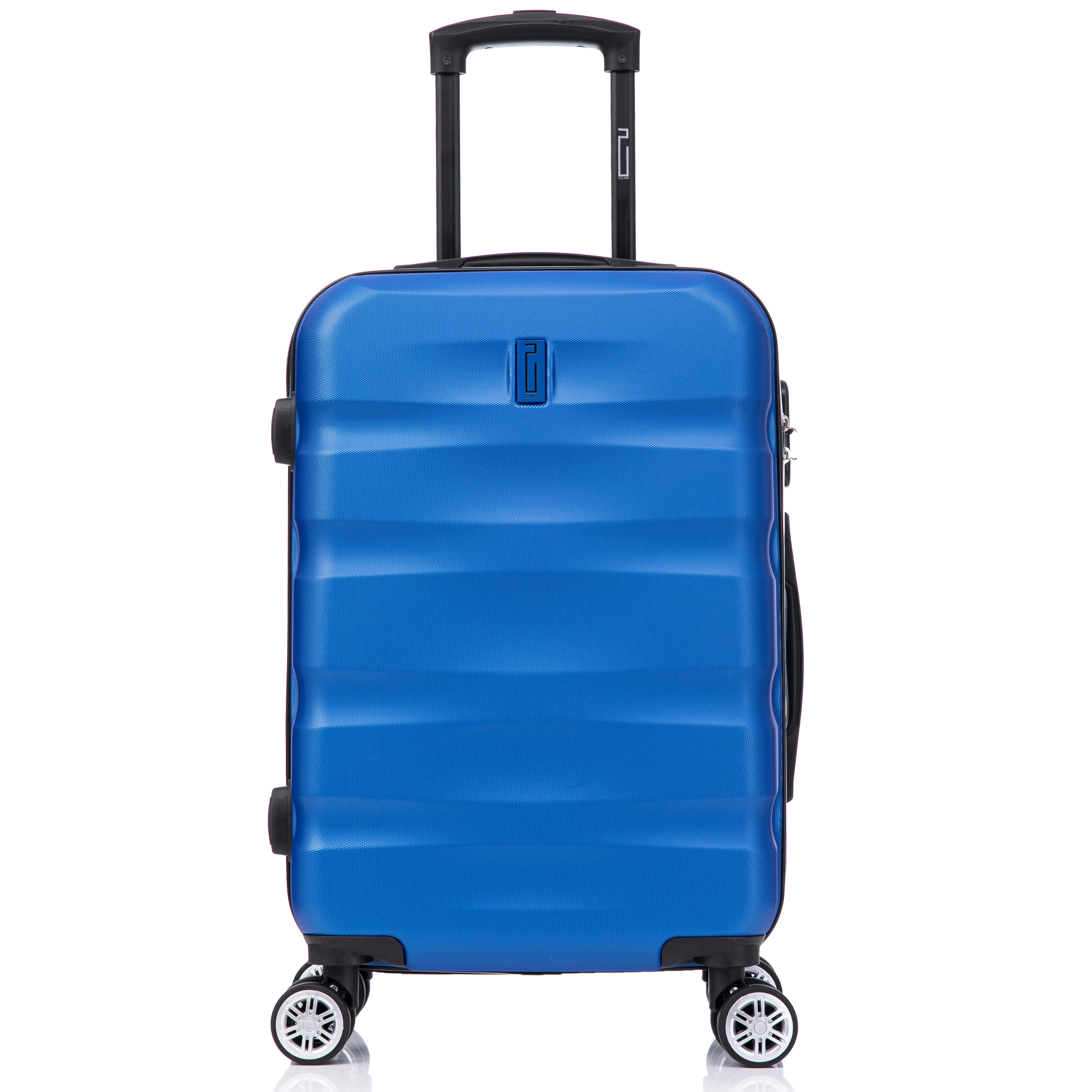 AeroWave Kabinenkoffer | Handgepäck | 55x35x25 | Blau