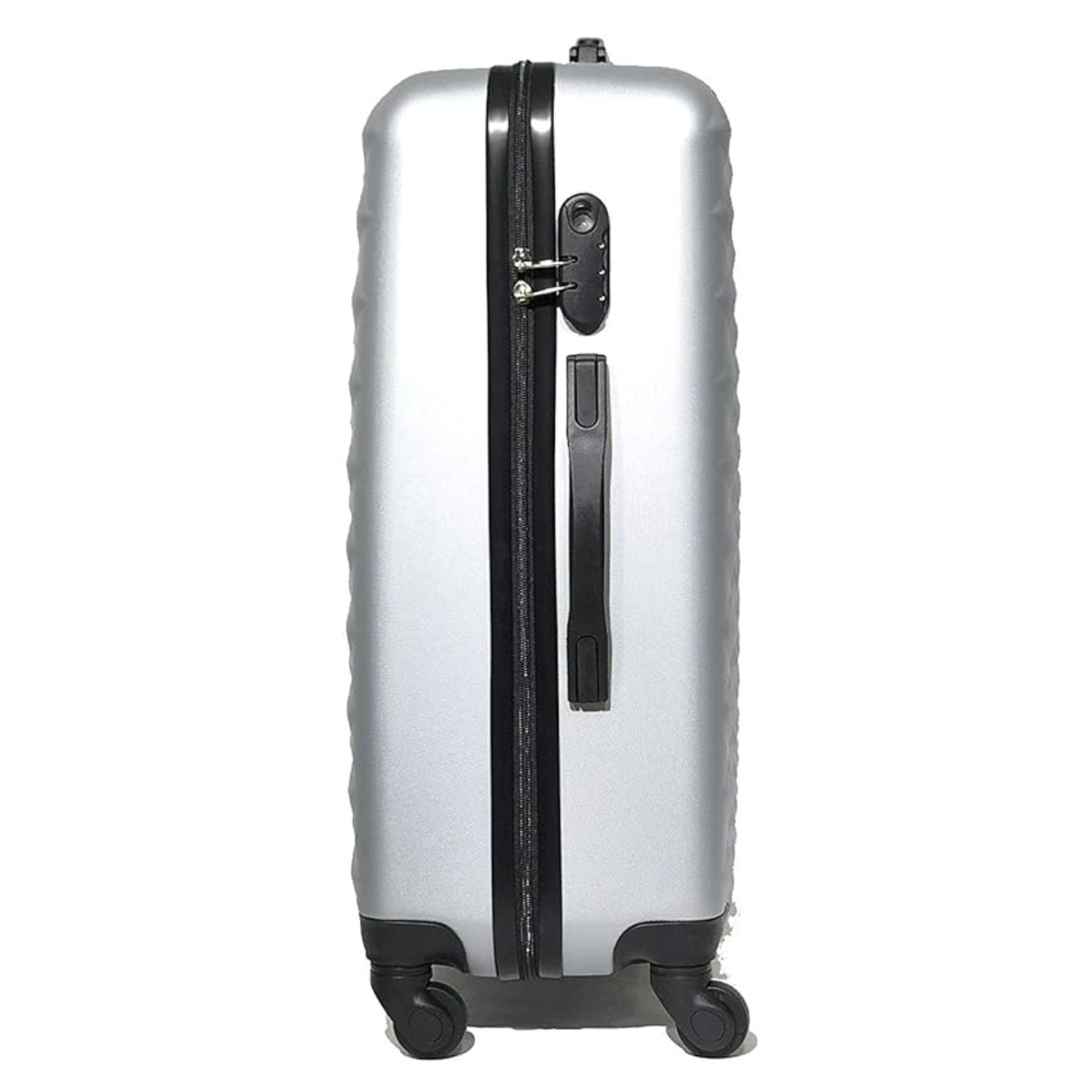 Valise Moyenne avec Vanity Urban | Valise Rigide | 65x40x25 | Argent - Celims France