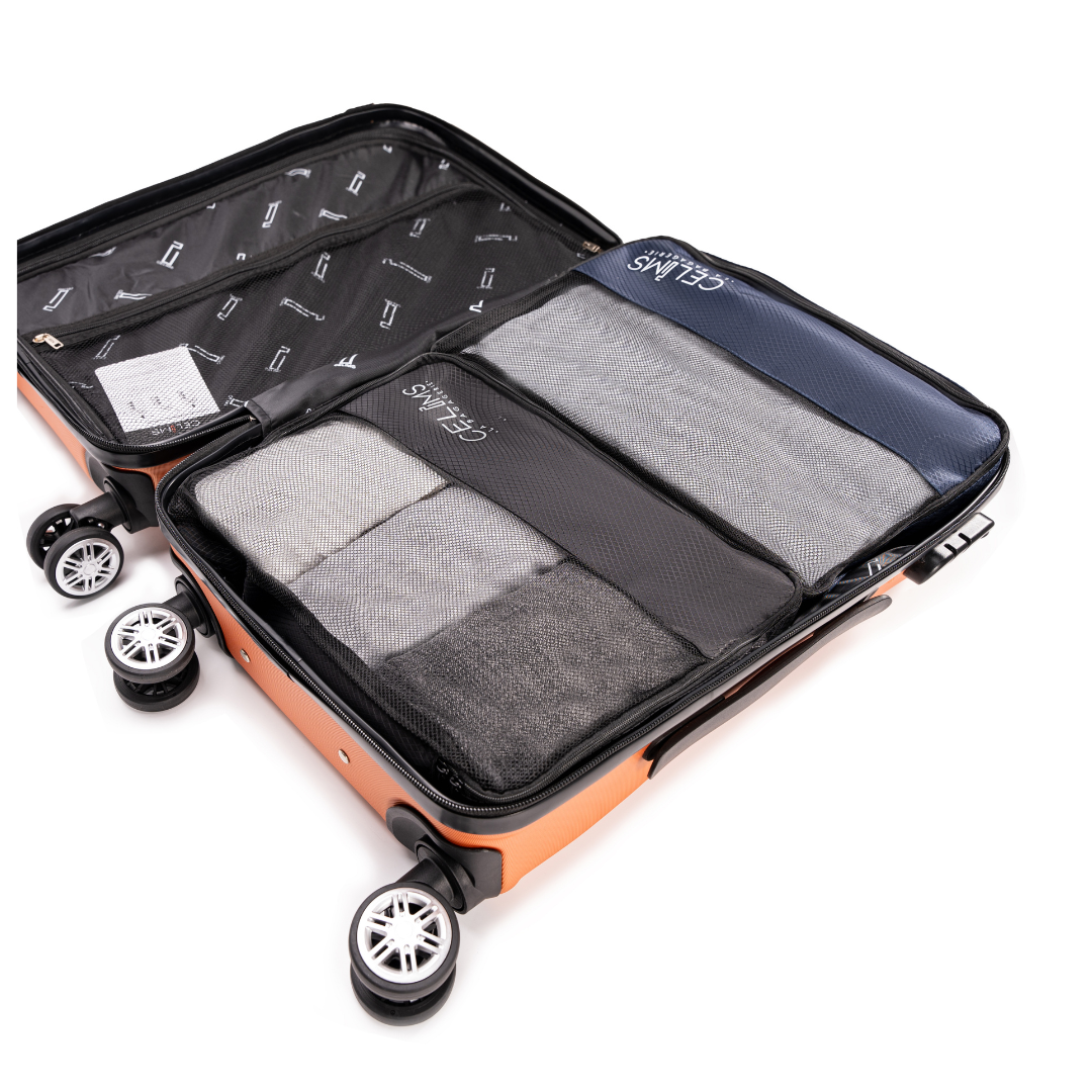 PACKING CUBE – Cube de Rangement Valise – Organisateur Bagage Voyage Léger et Pliable – Accessoire de Voyage