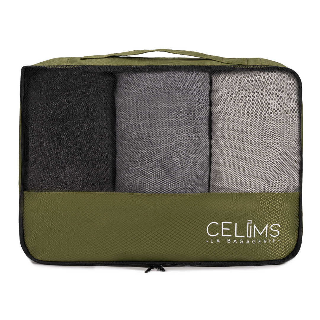 PACKING CUBE – Cube de Rangement Valise – Organisateur Bagage Voyage Léger et Pliable – Accessoire de Voyage