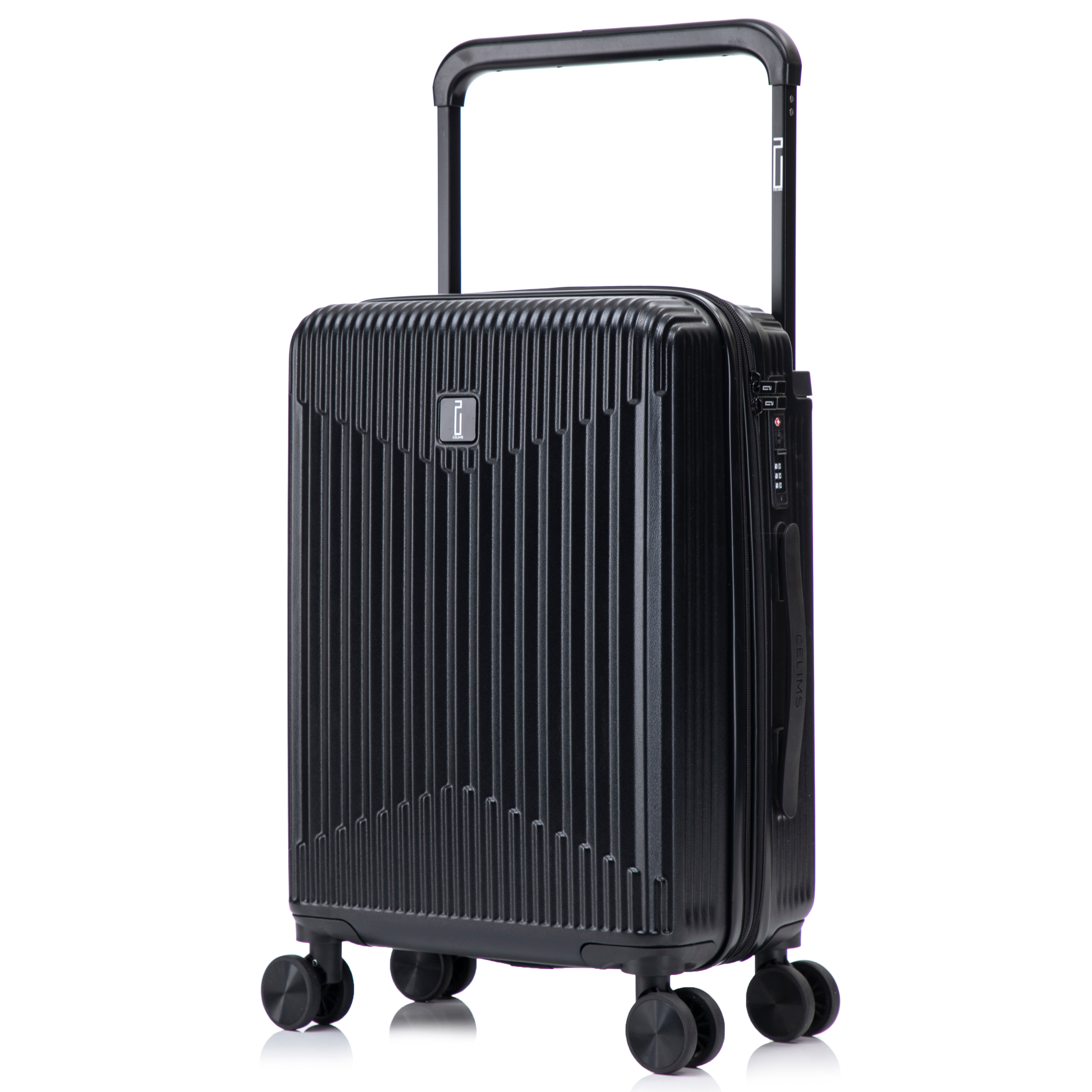 Valise Cabine 55 cm ABS – Wide Trolley - Extensible & Serrure TSA