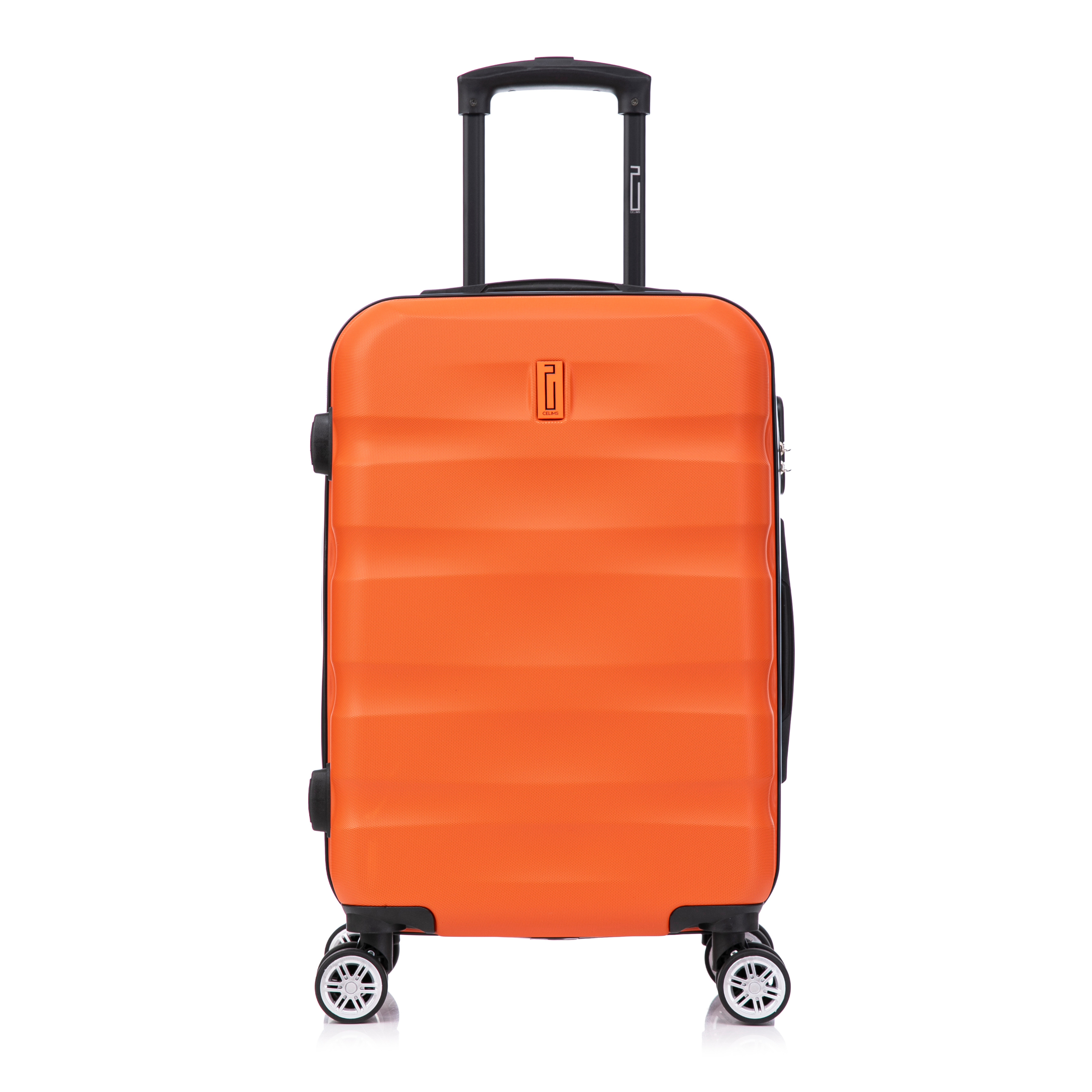 AeroWave Kabinenkoffer | Handgepäck | 55x35x25 | Orange