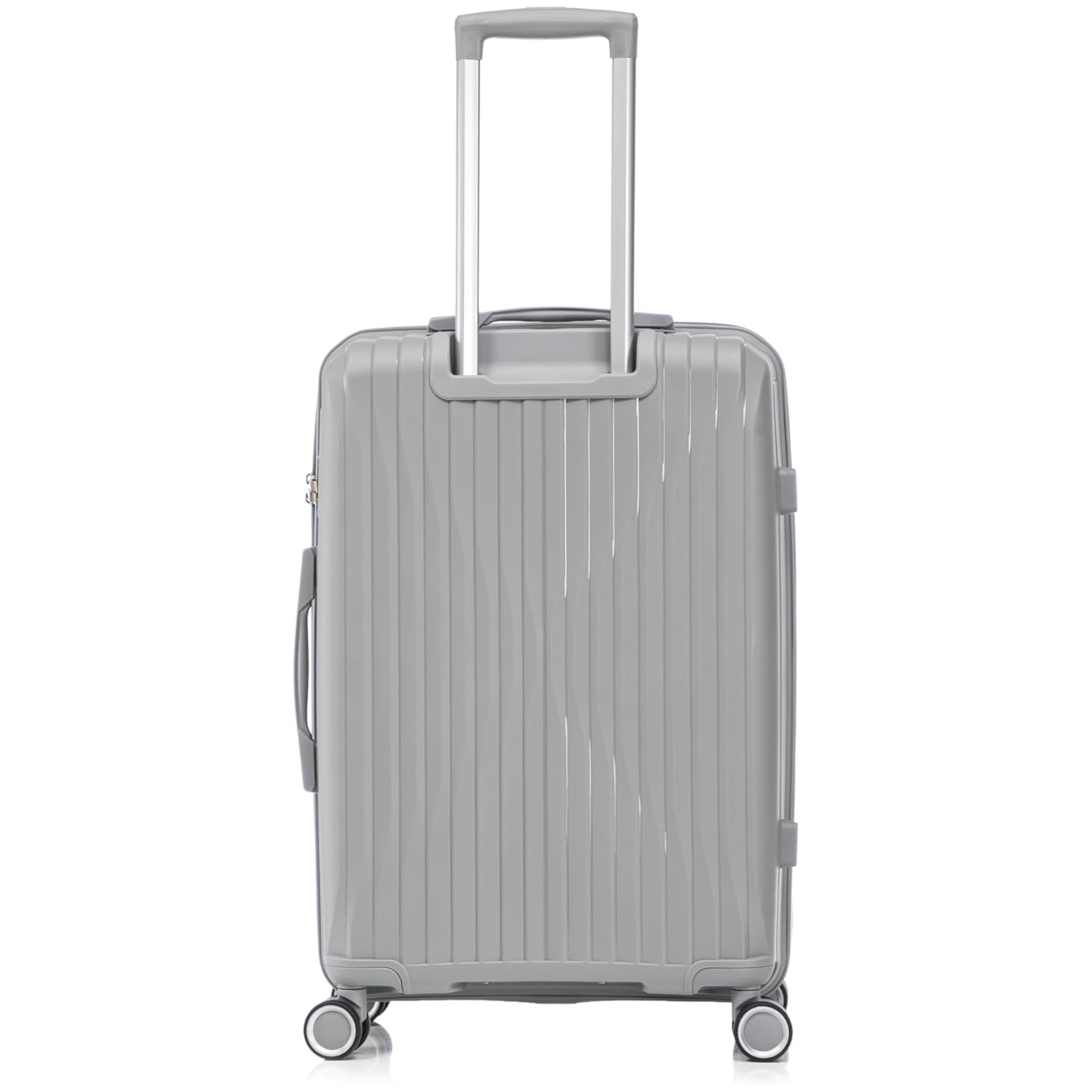 Valise Grande Taille En Polypropylène | Valise Soute 23 kg | 75x45x28 | Gris