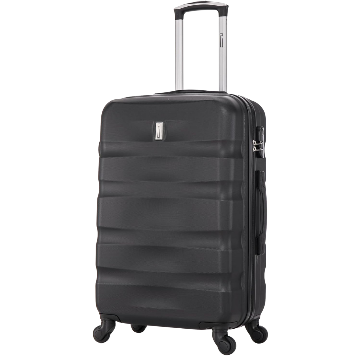 AeroWave Mittelgroßer Koffer | 20 kg Koffer | 65x40x25 | Schwarz