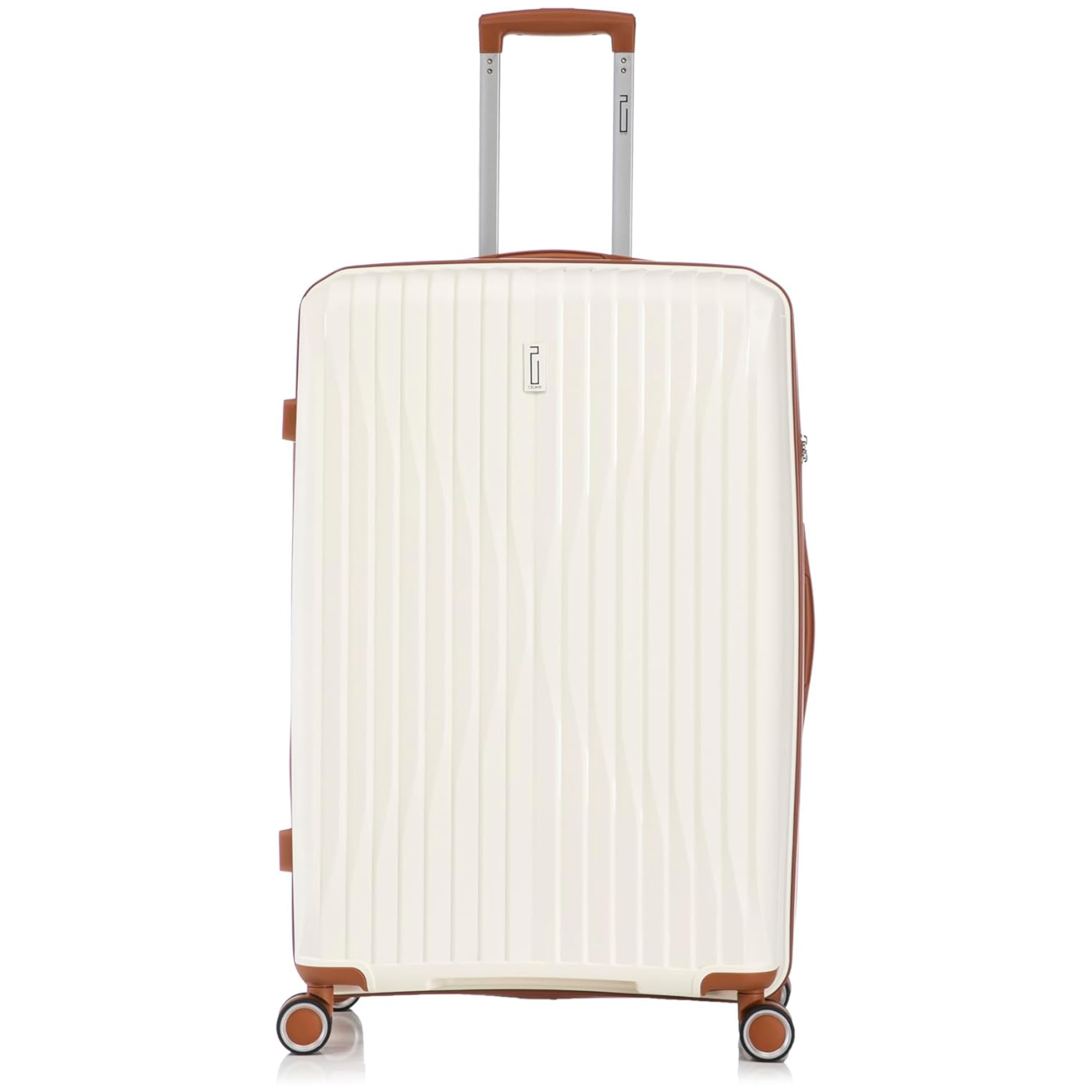 Maleta grande de polipropileno | Equipaje facturado de 23 kg | 75x45x28 | Rojo