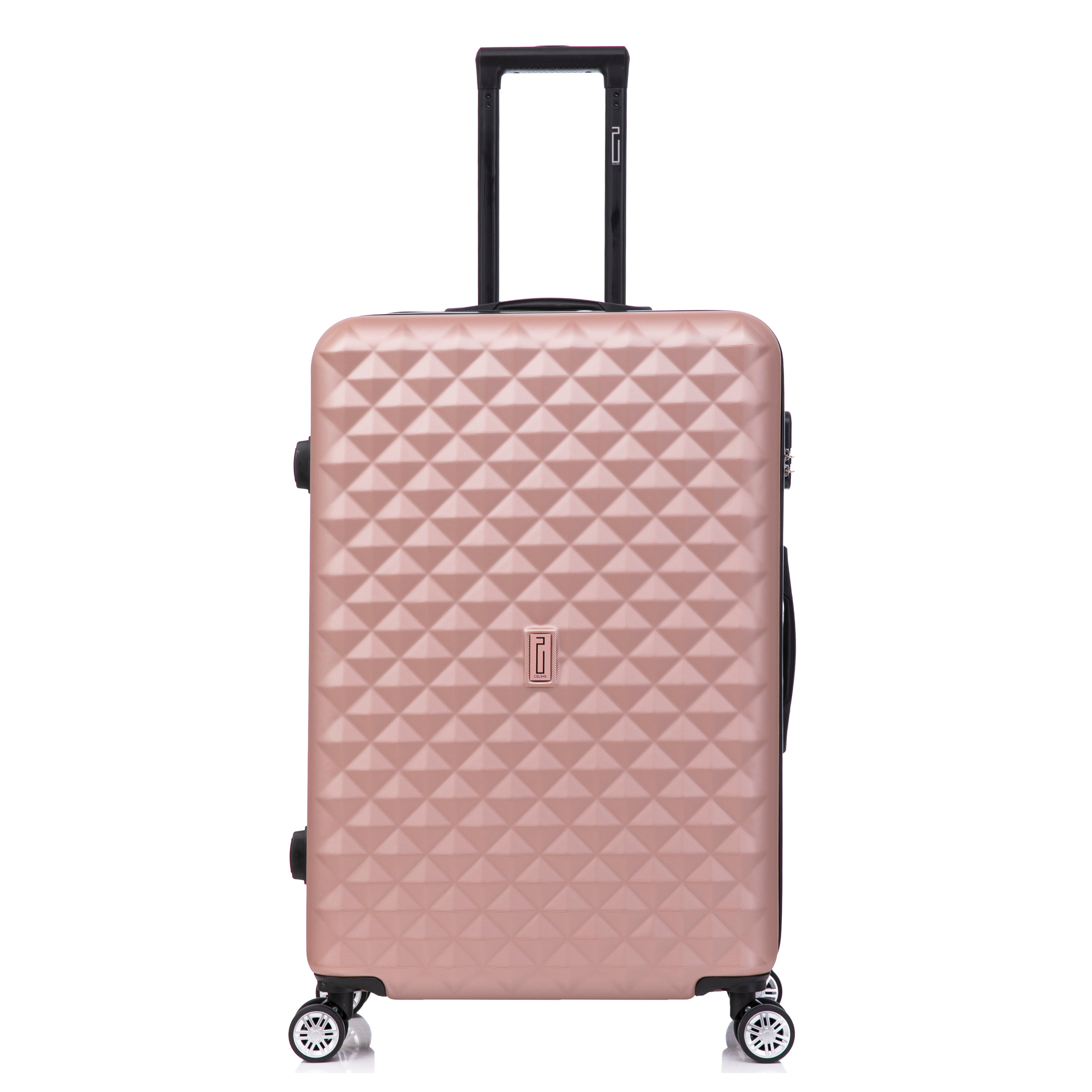 Valigia grande da città | Custodia rigida grande | 75x45x28 | Oro rosa