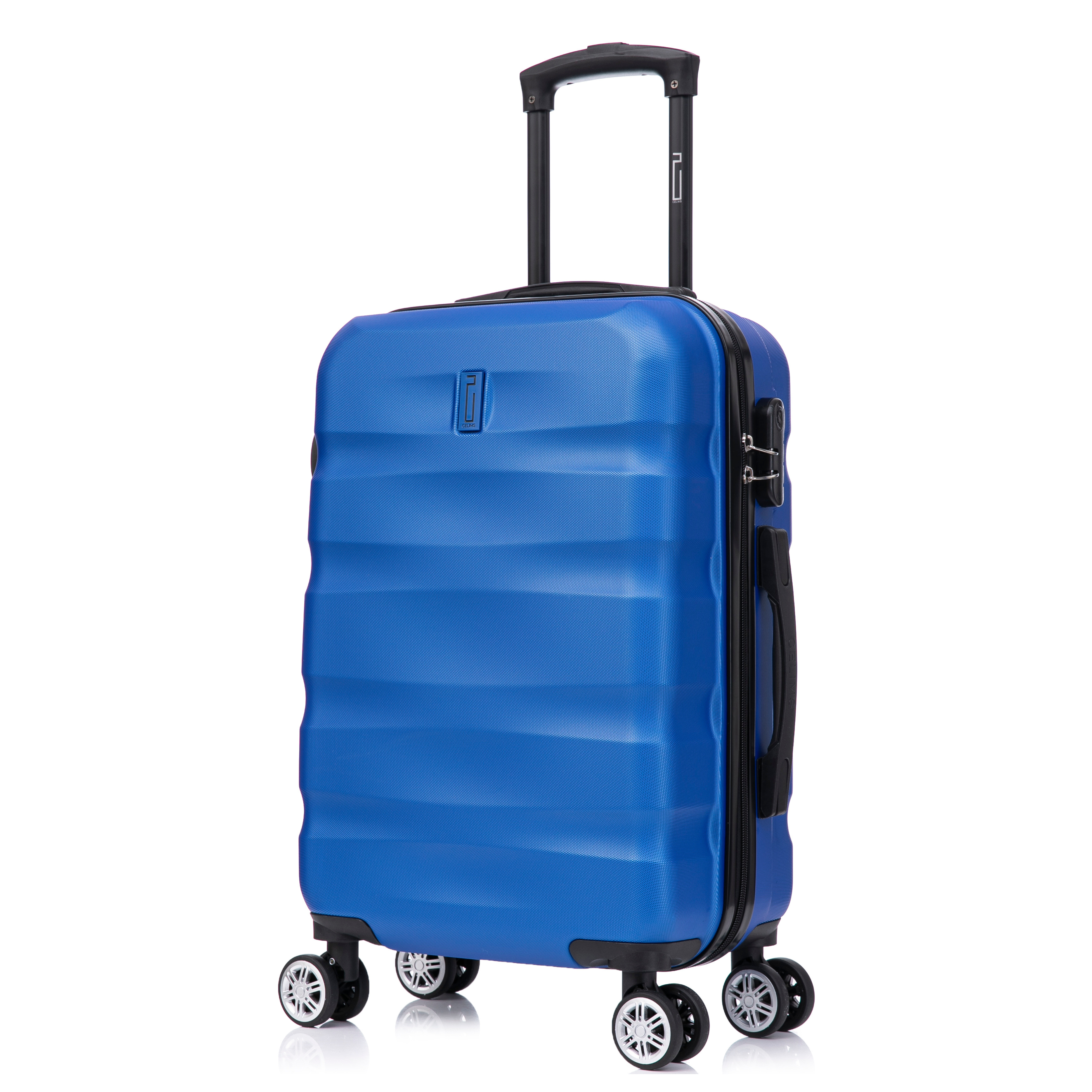 AeroWave Kabinenkoffer | Handgepäck | 55x35x25 | Blau