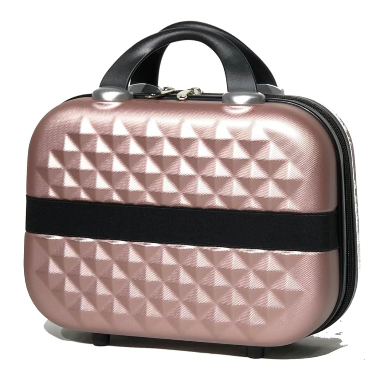 Valise Moyenne avec Vanity Urban | Valise Rigide | 65x40x25 | Rose Gold - Celims France
