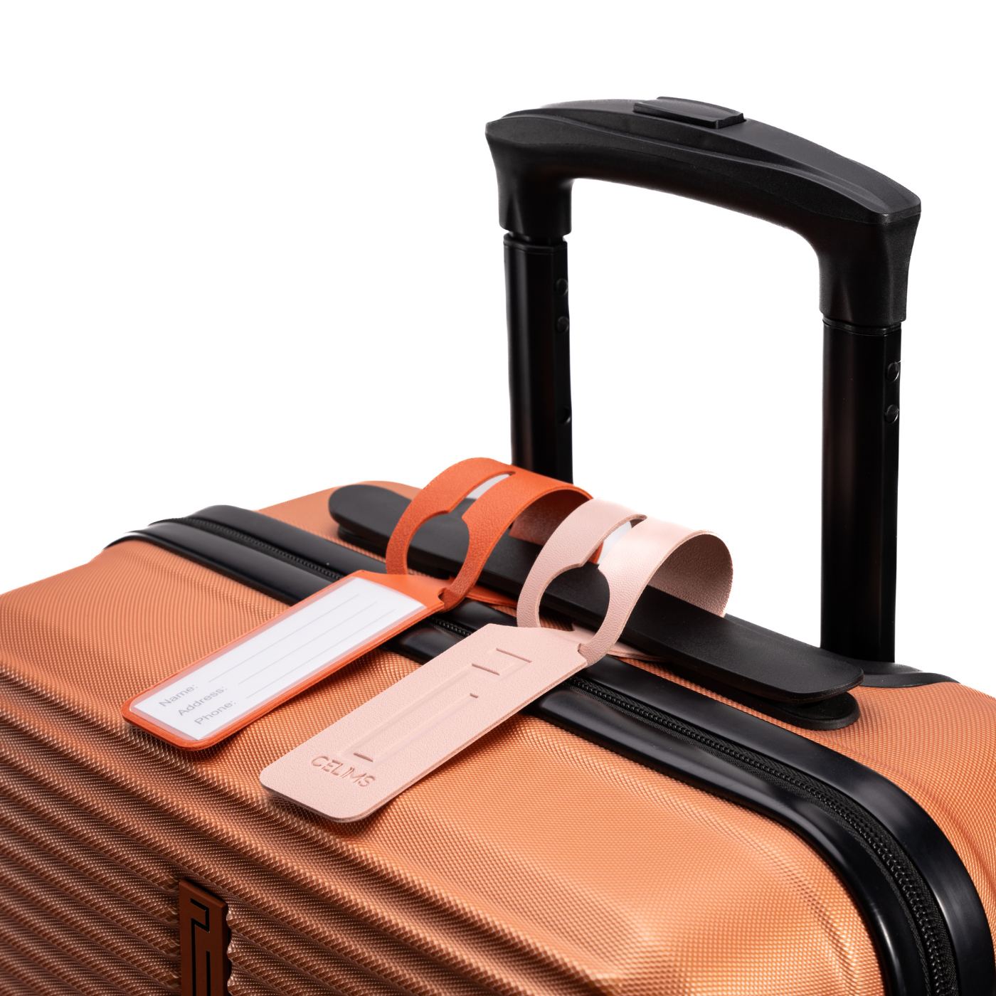 Étiquette Valise - Porte Nom Bagage Résistant - Étiquette Bagage - Accessoire Valise Voyage