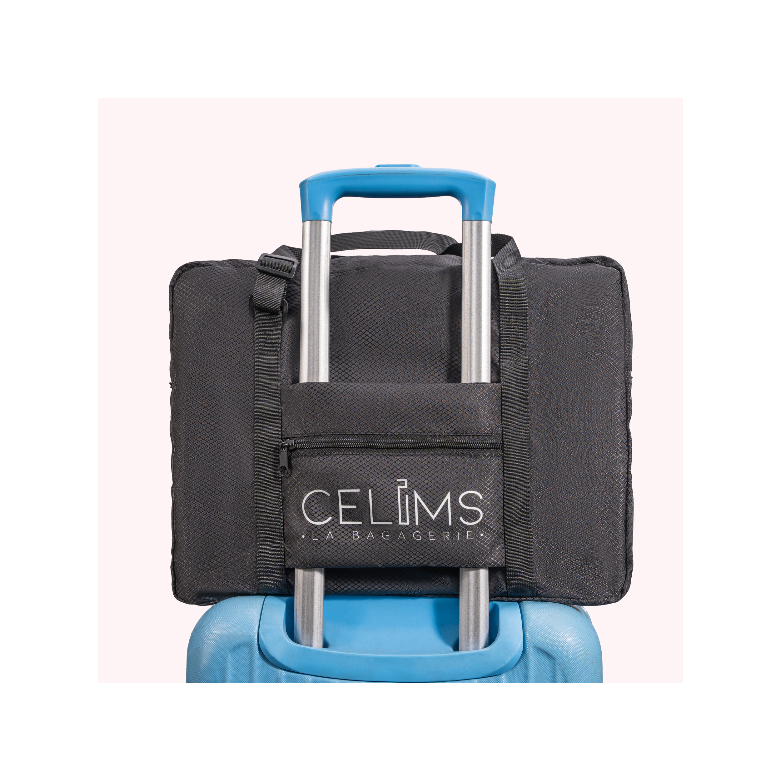Borsa a Mano CELIMS 40x30x20 – Pieghevole Ultra Compatta – Nylon Ripstop Impermeabile – Ultraleggera
