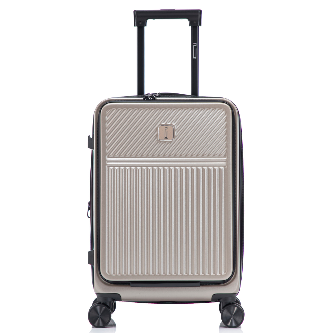 Valise Cabine 58 cm ABS – Front Opening - Extensible & Serrure TSA