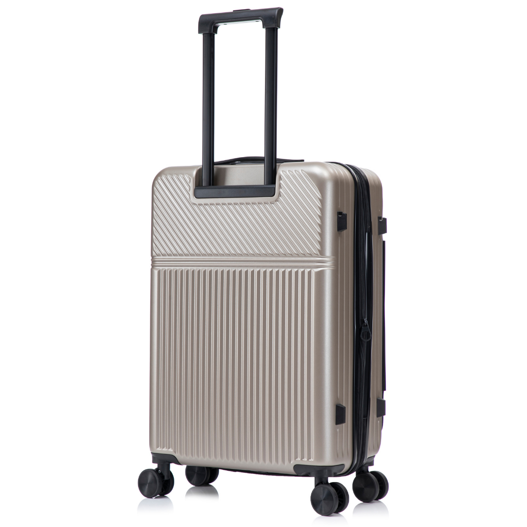 Valise Soute L (65 cm) ABS – Front Opening - Extensible & Serrure TSA