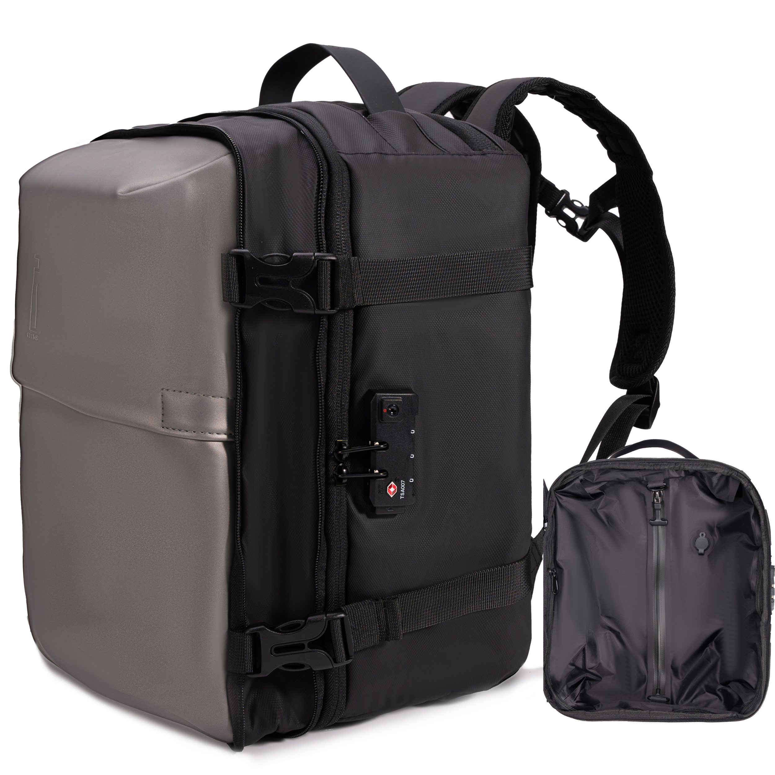 AirPlus – Sac à dos Sous Vide 40x30x20 CELIMS - Bagage à Main - Imperméable - Compartiment Ordinateur Amovible