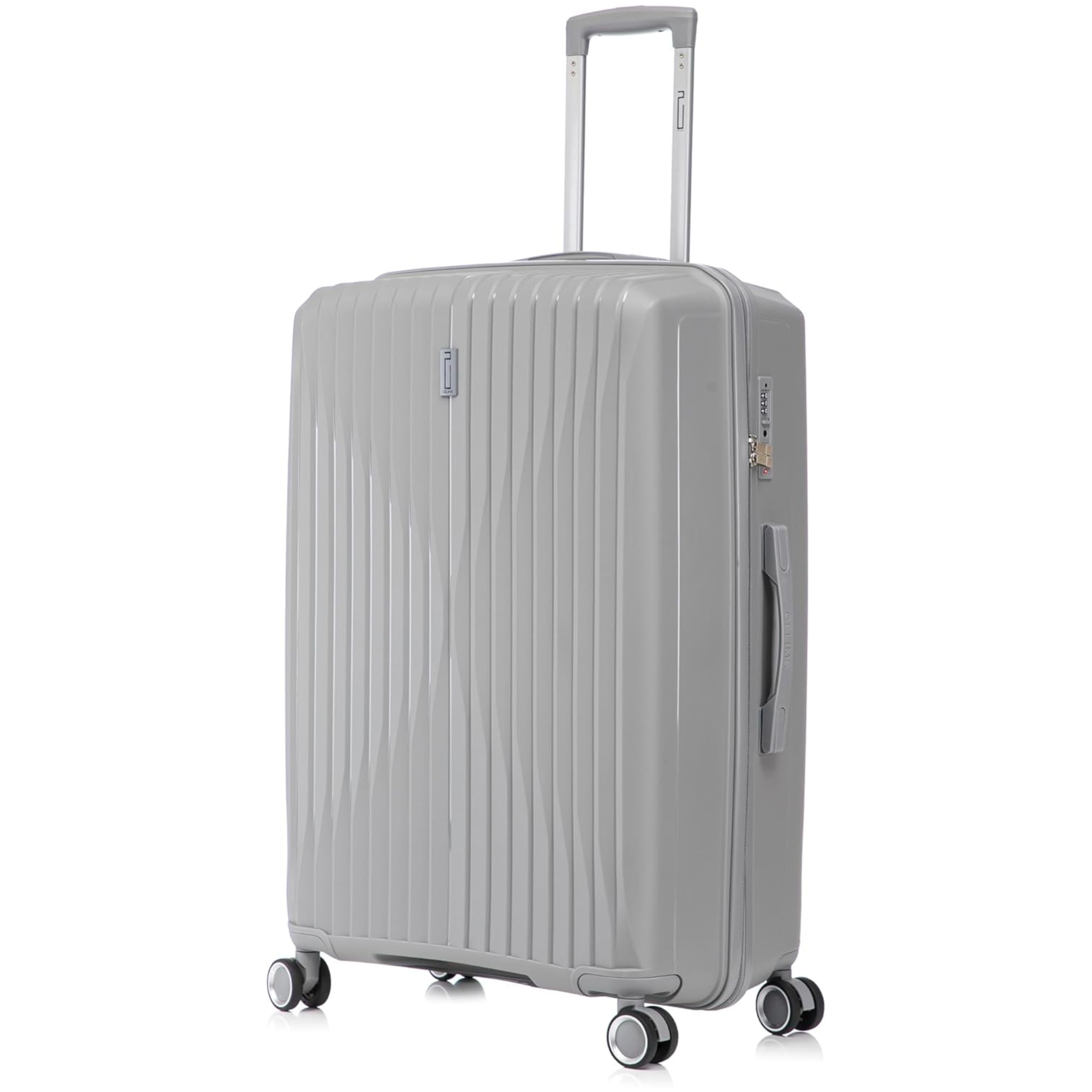 Maleta grande de polipropileno | Equipaje facturado de 23 kg | 75x45x28 | Rojo