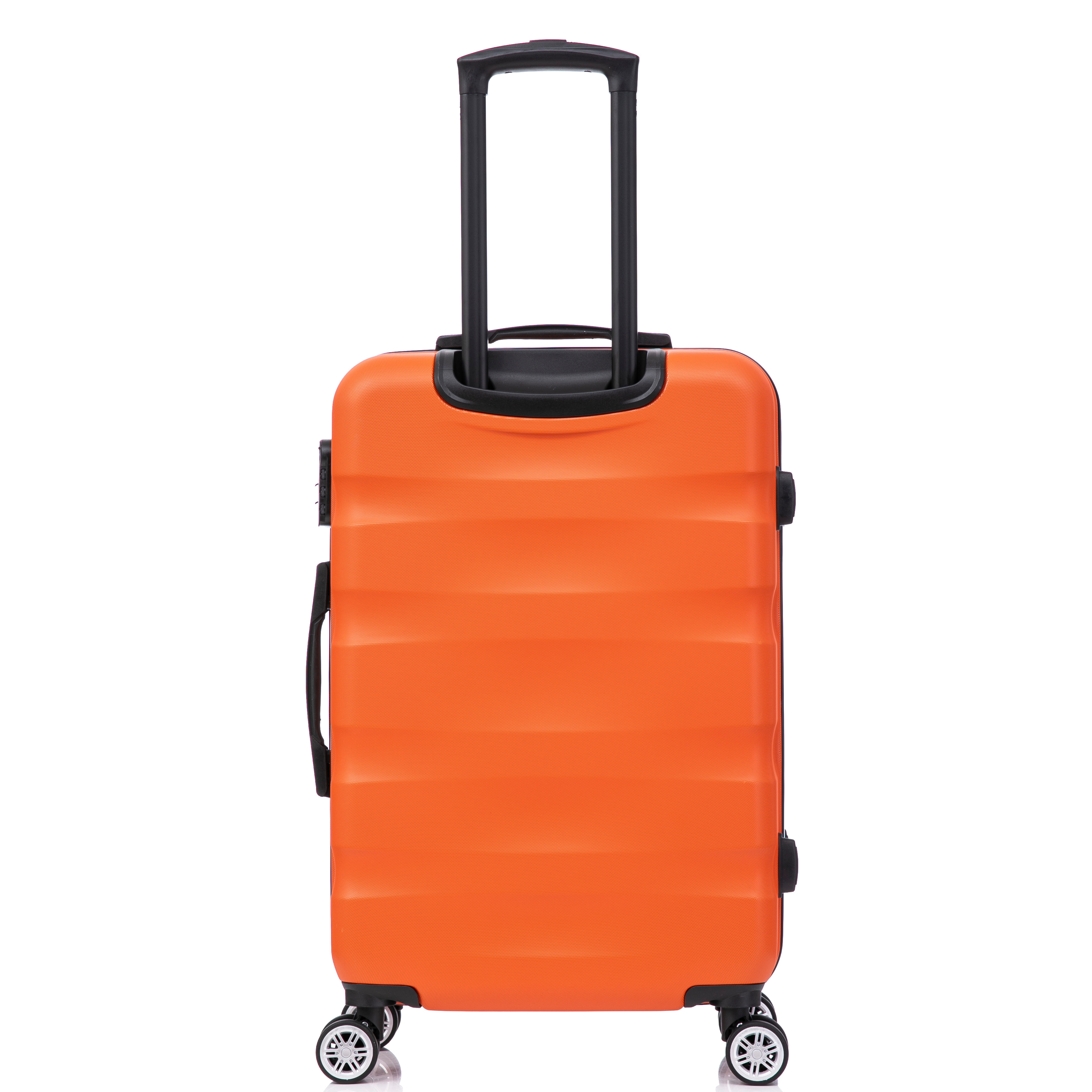 Valise rigide orange 75 × 45 × 28 cm – ABS léger & serrure TSA