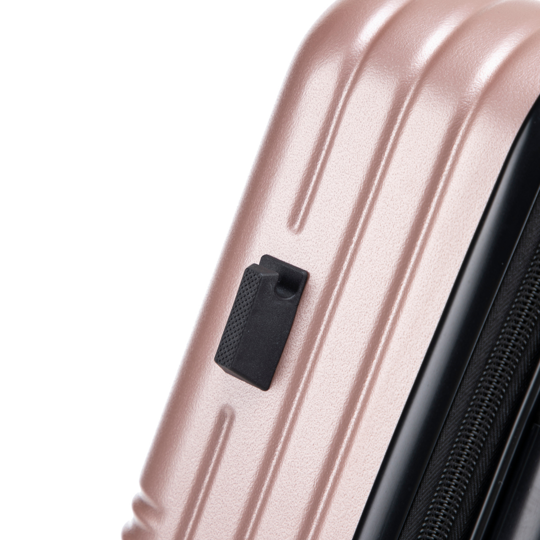 Valise Soute L (65 cm) ABS – Front Opening - Extensible & Serrure TSA