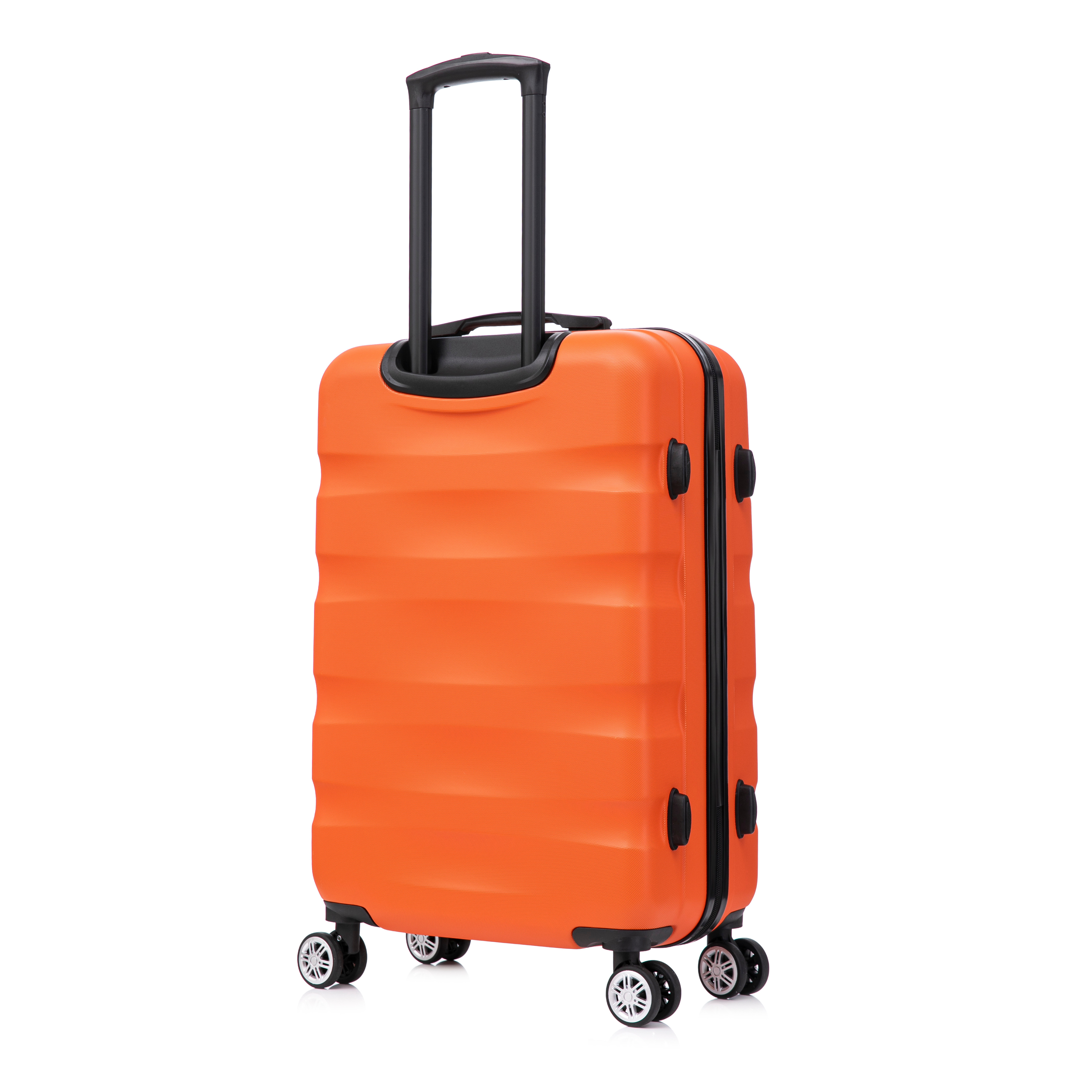 Valise rigide orange 75 × 45 × 28 cm – ABS léger & serrure TSA