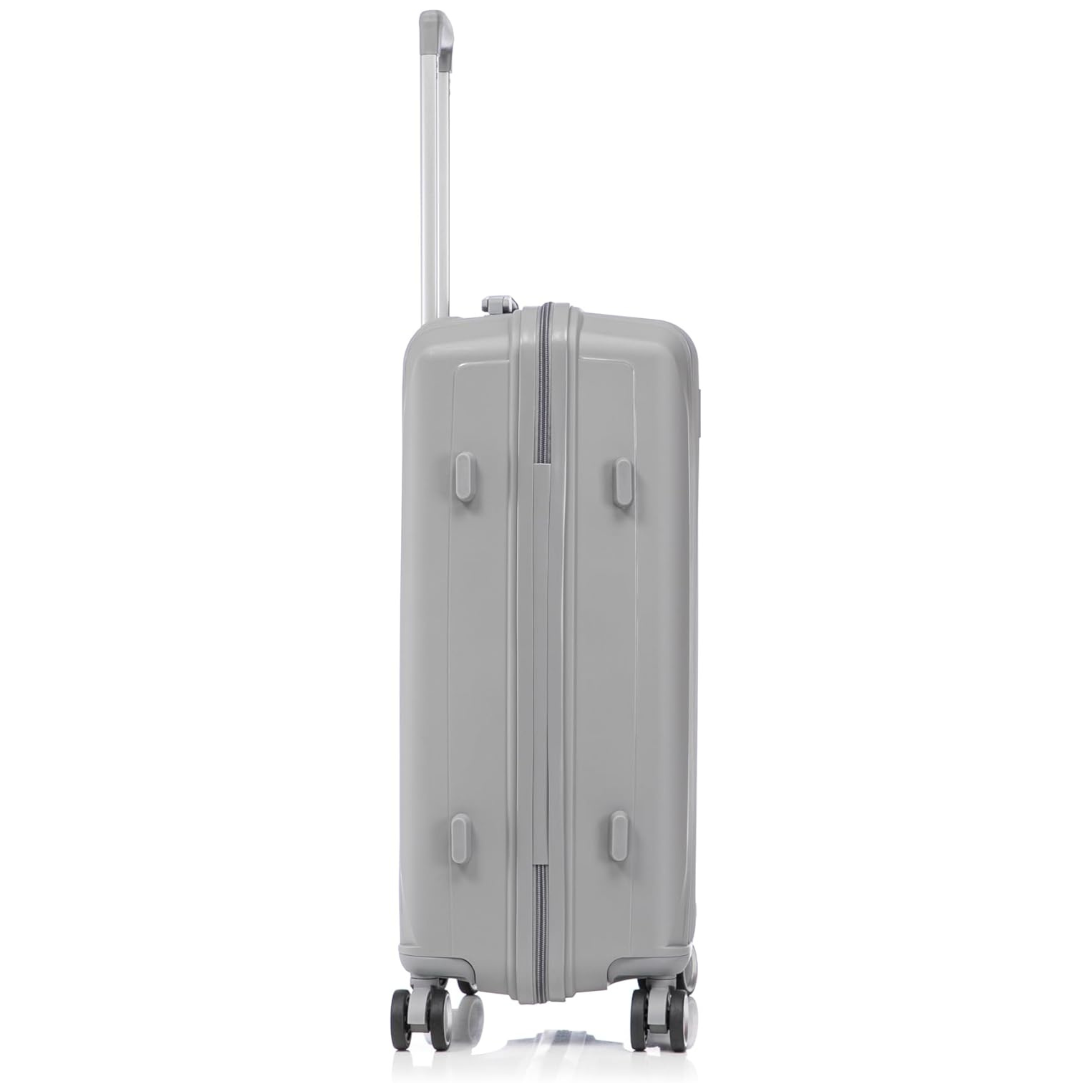 Valise Grande Taille En Polypropylène | Valise Soute 23 kg | 75x45x28 | Gris
