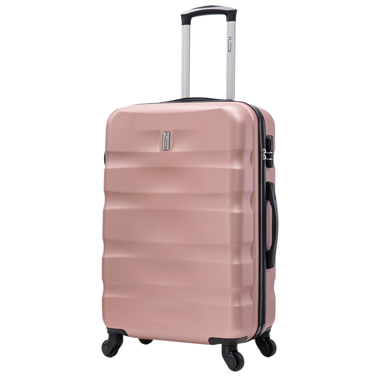 AeroWave Mittelgroßer Koffer | 20 kg Koffer | 65x40x25 | Roségold