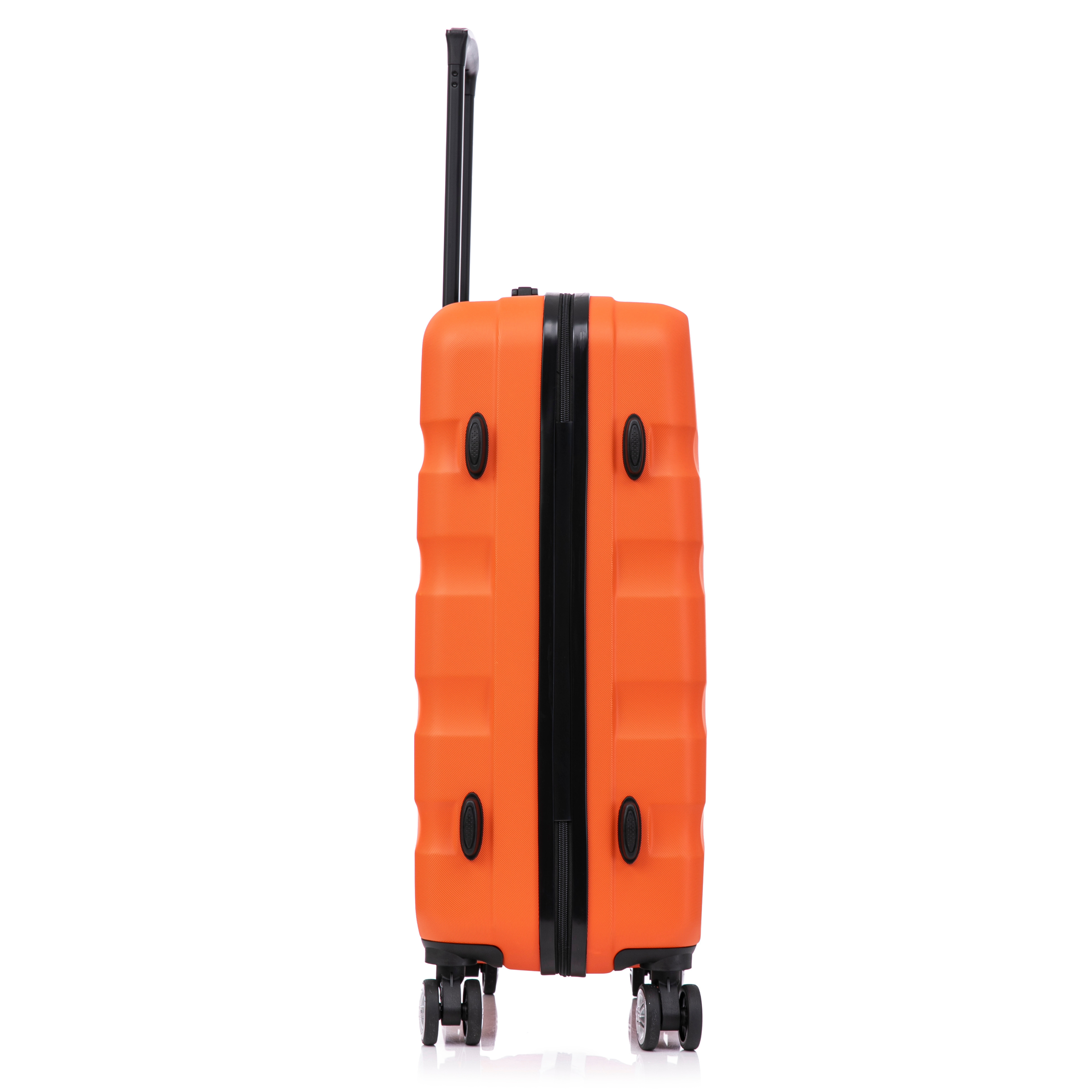 Valise rigide orange 75 × 45 × 28 cm – ABS léger & serrure TSA