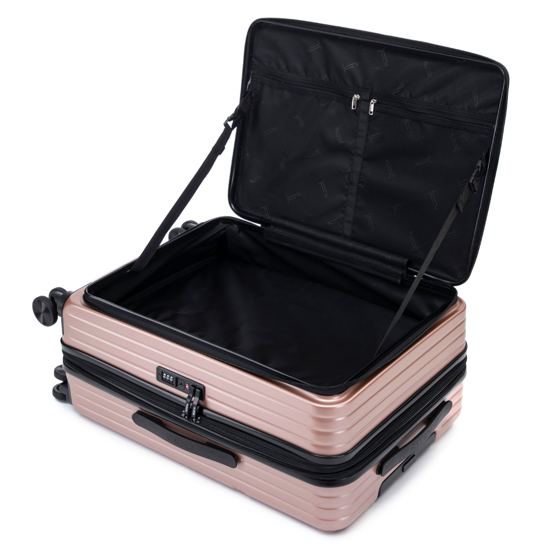 Valise Soute L (65 cm) ABS – Front Opening - Extensible & Serrure TSA