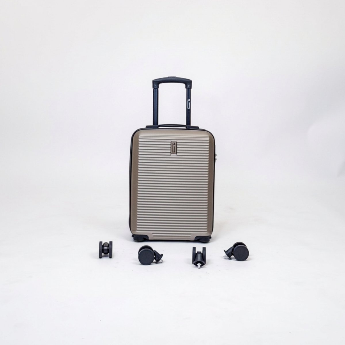 Valigia da cabina in ABS - XS con ruote rimovibili (45 cm) 