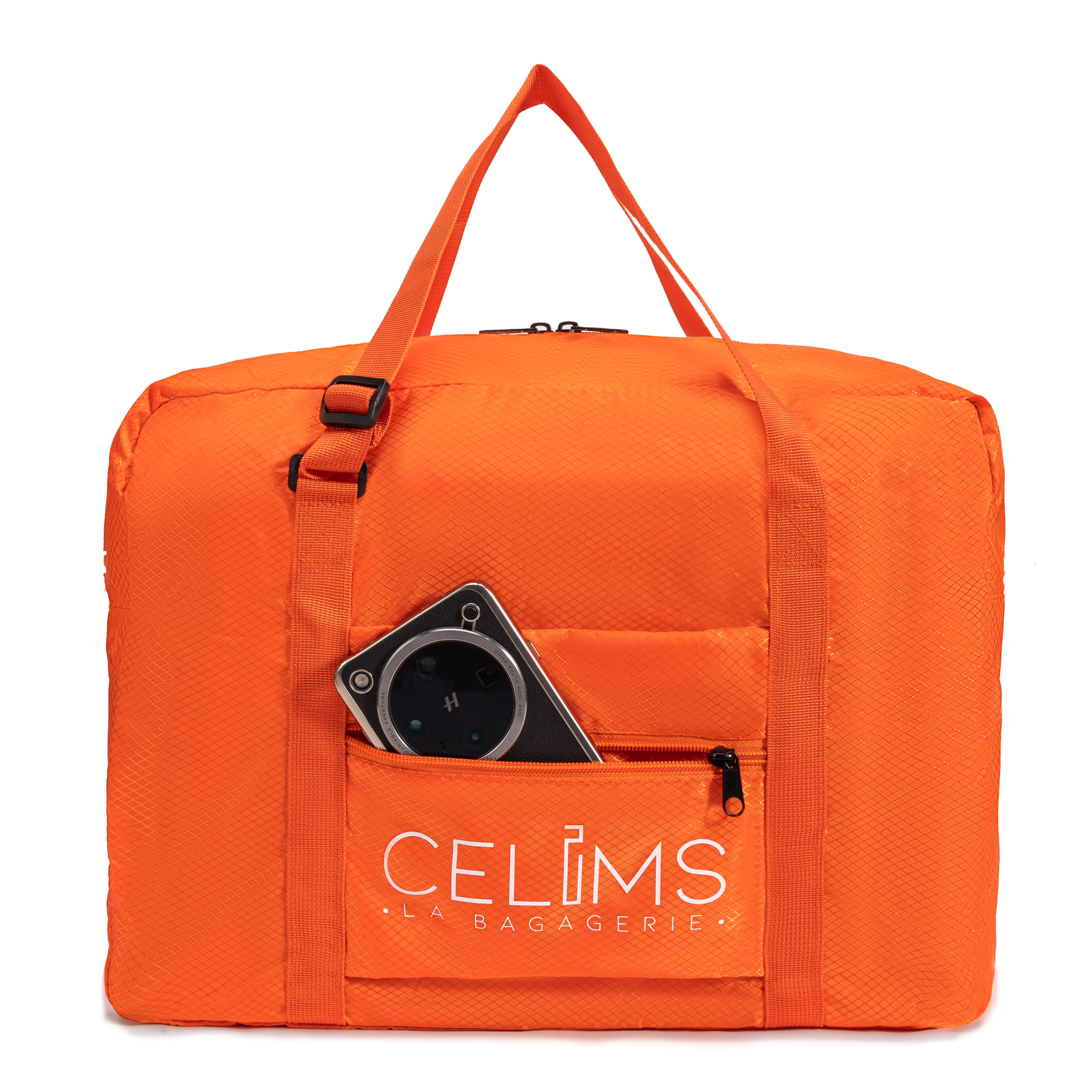 Borsa a Mano CELIMS 40x30x20 – Pieghevole Ultra Compatta – Nylon Ripstop Impermeabile – Ultraleggera